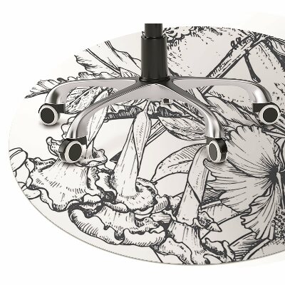 Podloga za stolicu Nacrtane ptice