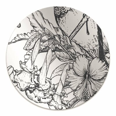 Podloga za stolicu Nacrtane ptice