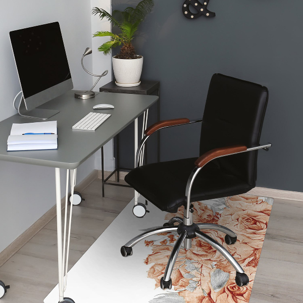 Podloga za stolicu Rascvjetale ruže