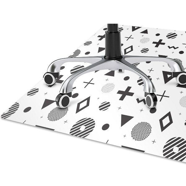 Prostirka za zaštitu poda Geometrijski uzorci