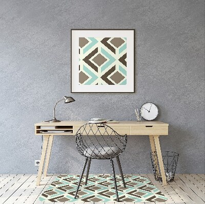 Podloga za stolicu Retro uzorak