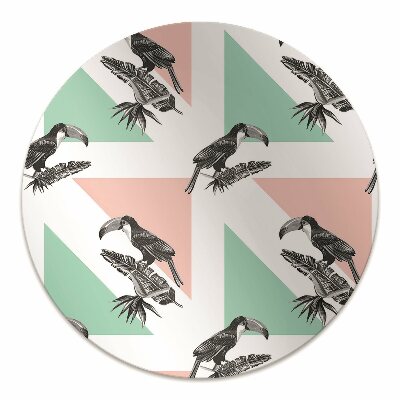 Podloga za radnu stolicu Tukan s trokutima