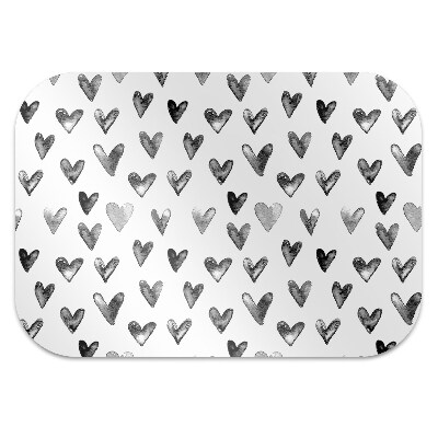 Podloga za radnu stolicu Oslikana srca