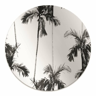Podloga za stolicu Crno-bijele palme