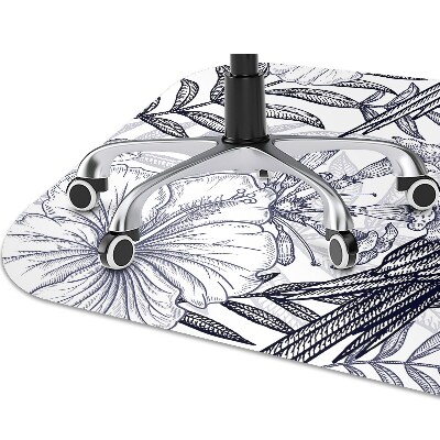 Podloga za radnu stolicu Skicirana papiga