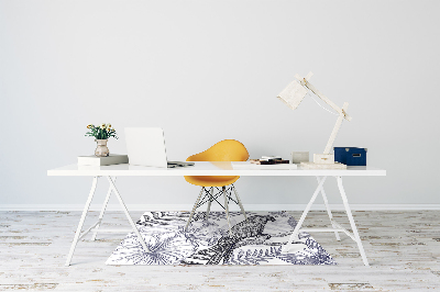 Podloga za radnu stolicu Skicirana papiga