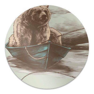 Podloga za stolicu Medvjed u čamcu