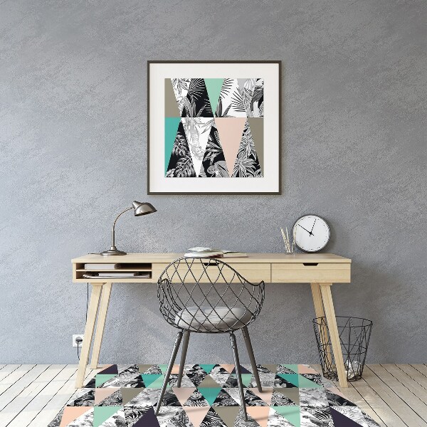 Podloga za stolicu Tropski patchwork