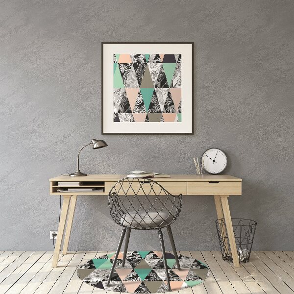 Podloga za stolicu Tropski patchwork