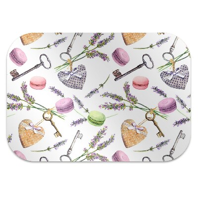 Prostirka za zaštitu poda Stari retro ključevi