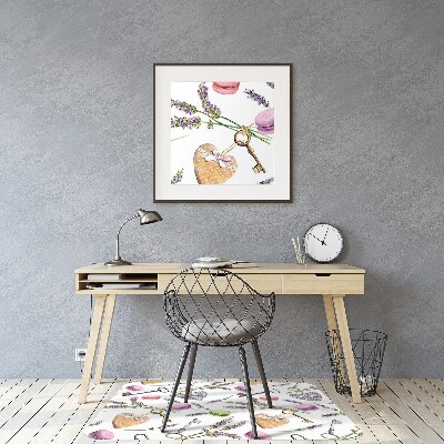 Prostirka za zaštitu poda Stari retro ključevi