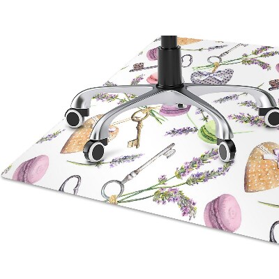 Prostirka za zaštitu poda Stari retro ključevi