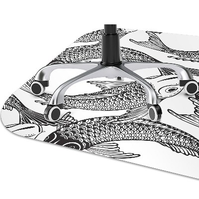 Podloga za stolicu Koi riba