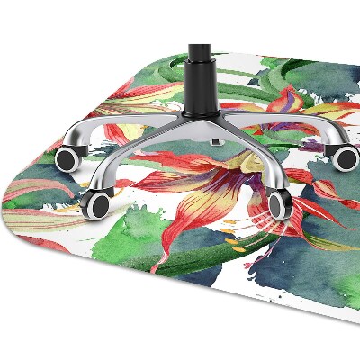 Podloga za radnu stolicu Cvijet zwartnica