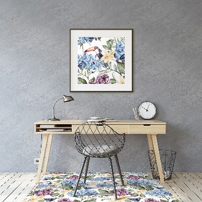 Podloga za stolicu Retro cvijeće