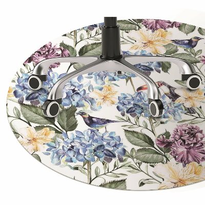 Podloga za stolicu Retro cvijeće