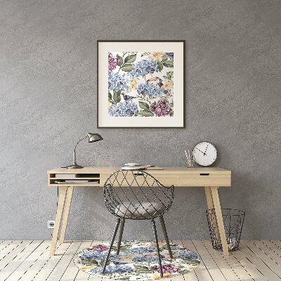 Podloga za stolicu Retro cvijeće