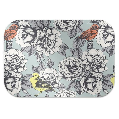 Podloga za stolicu Ruže i ptice