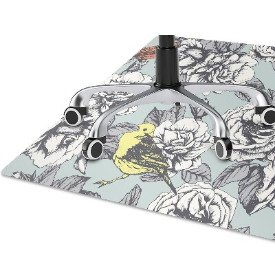 Podloga za stolicu Ruže i ptice