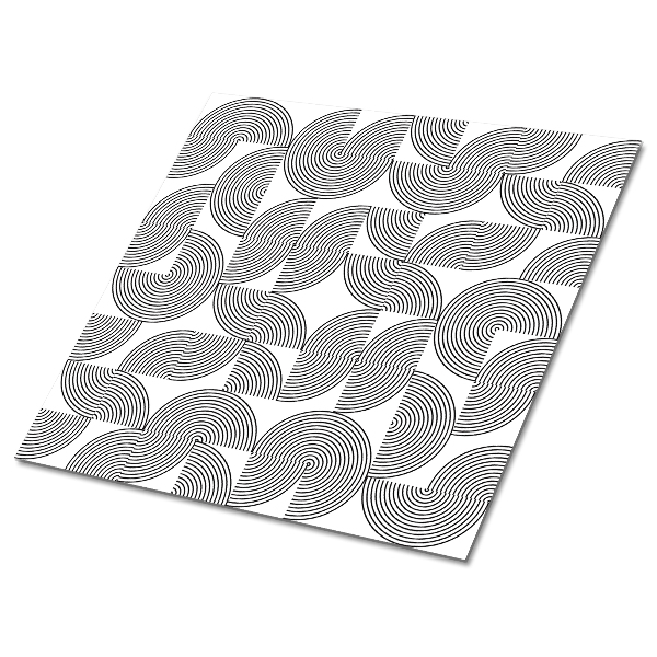 Vinilne pločice Geometrijski sivi motiv