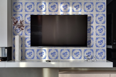 Zidni panel Azulejos cvijet