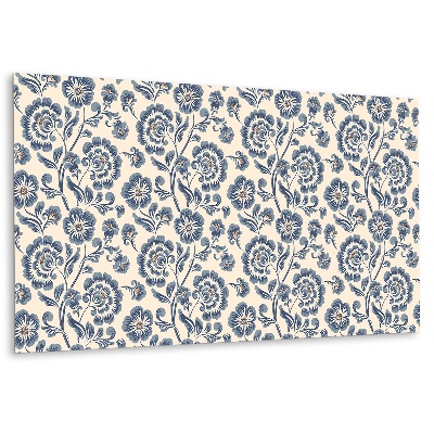 Vinil zidna obloga Klasičan cvjetni uzorak