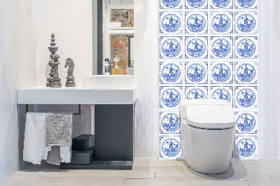 Ploča za zid Vjetrenjača u stilu Azulejos