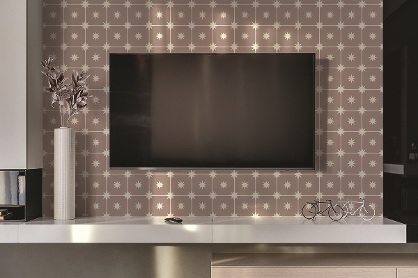 Zidni panel Kvadrati i zvijezde