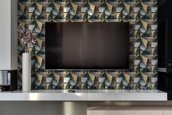 Zidna ploča Art Deco apstrakcija