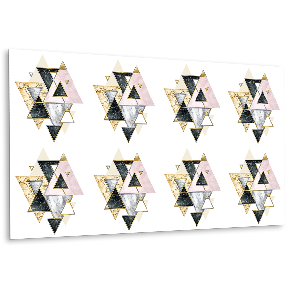 Vinilna zidna obloga Podna ploča Geometrijski trokuti