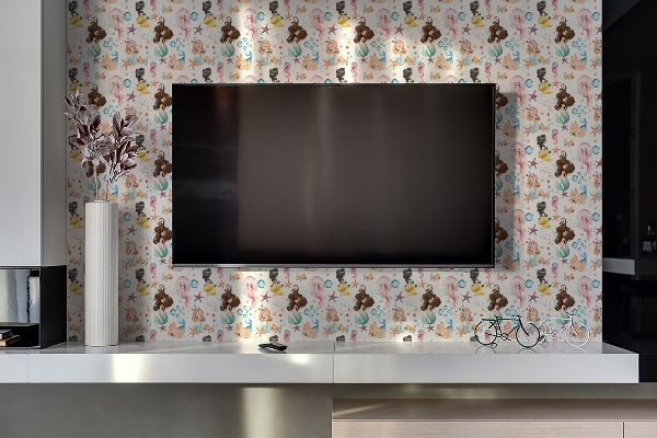 Panel ploča za zid Dječji uzorak sirene